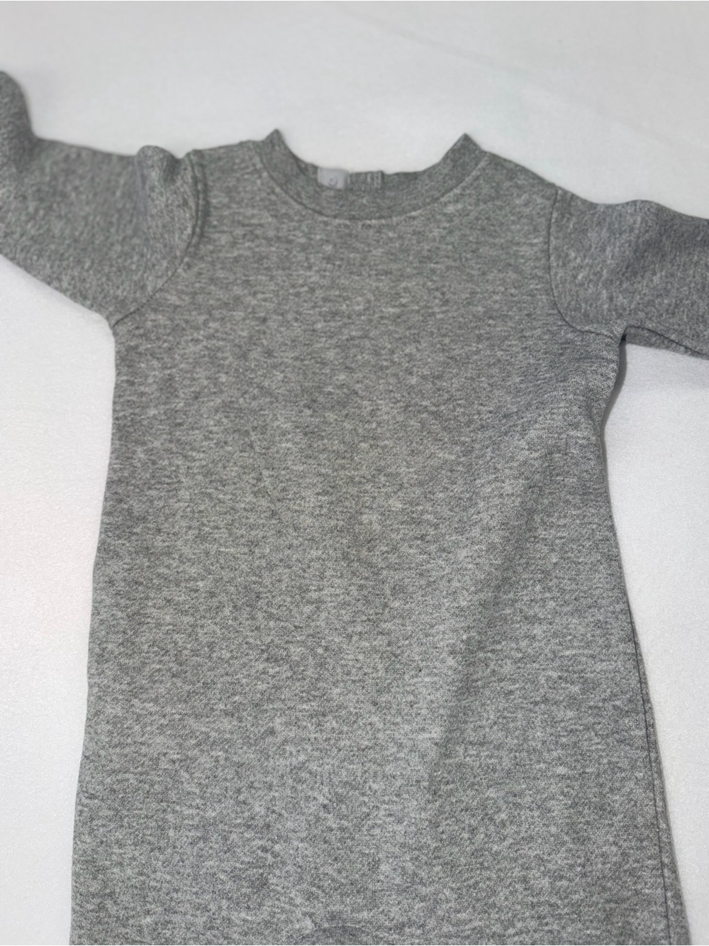 Rabbit Skins Heather Gray Long Sleeve Knit Tee